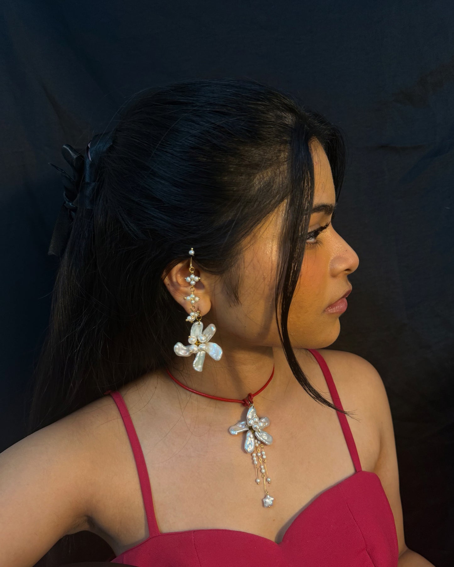 Soulmate flower necklace