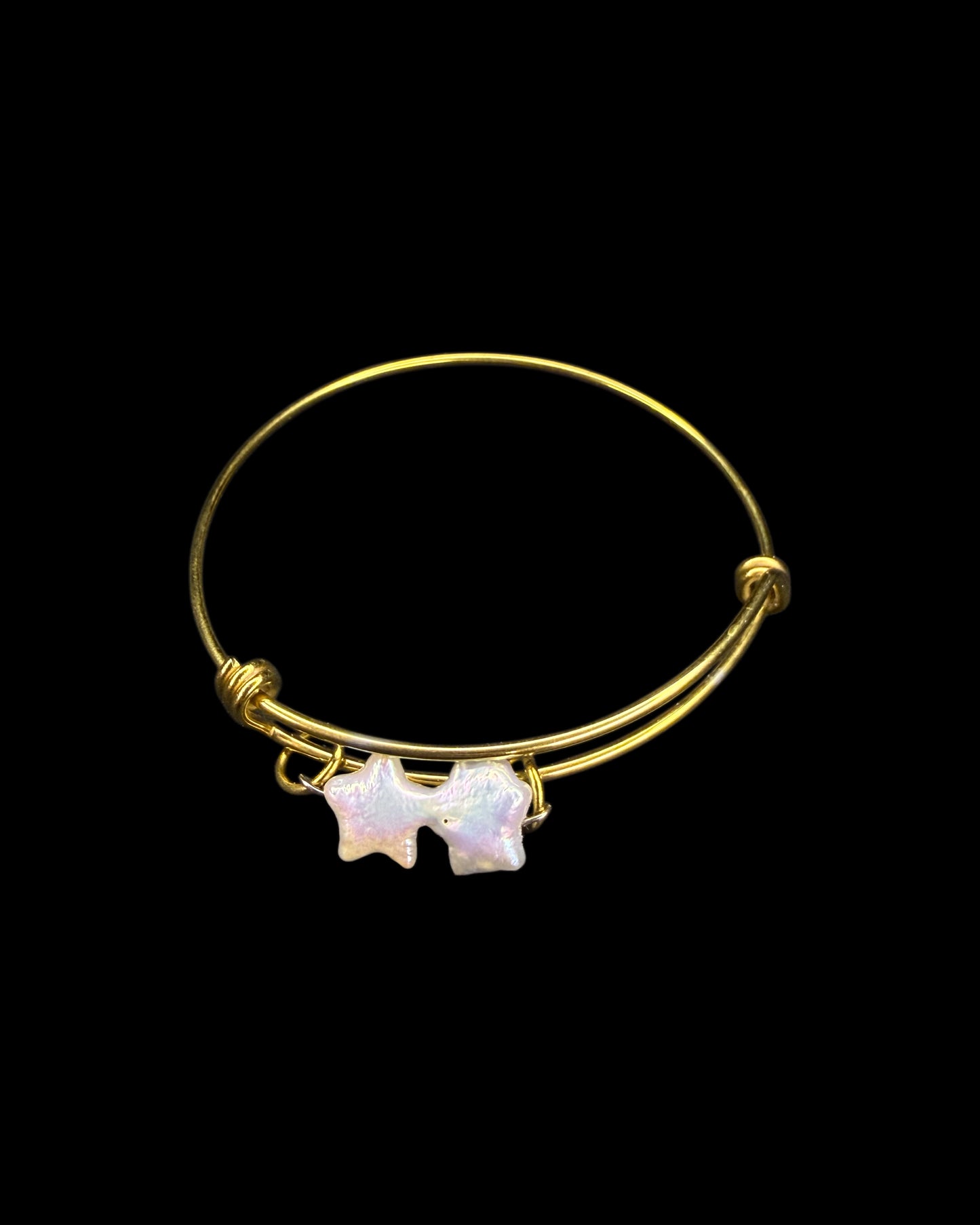 Twin star bangle
