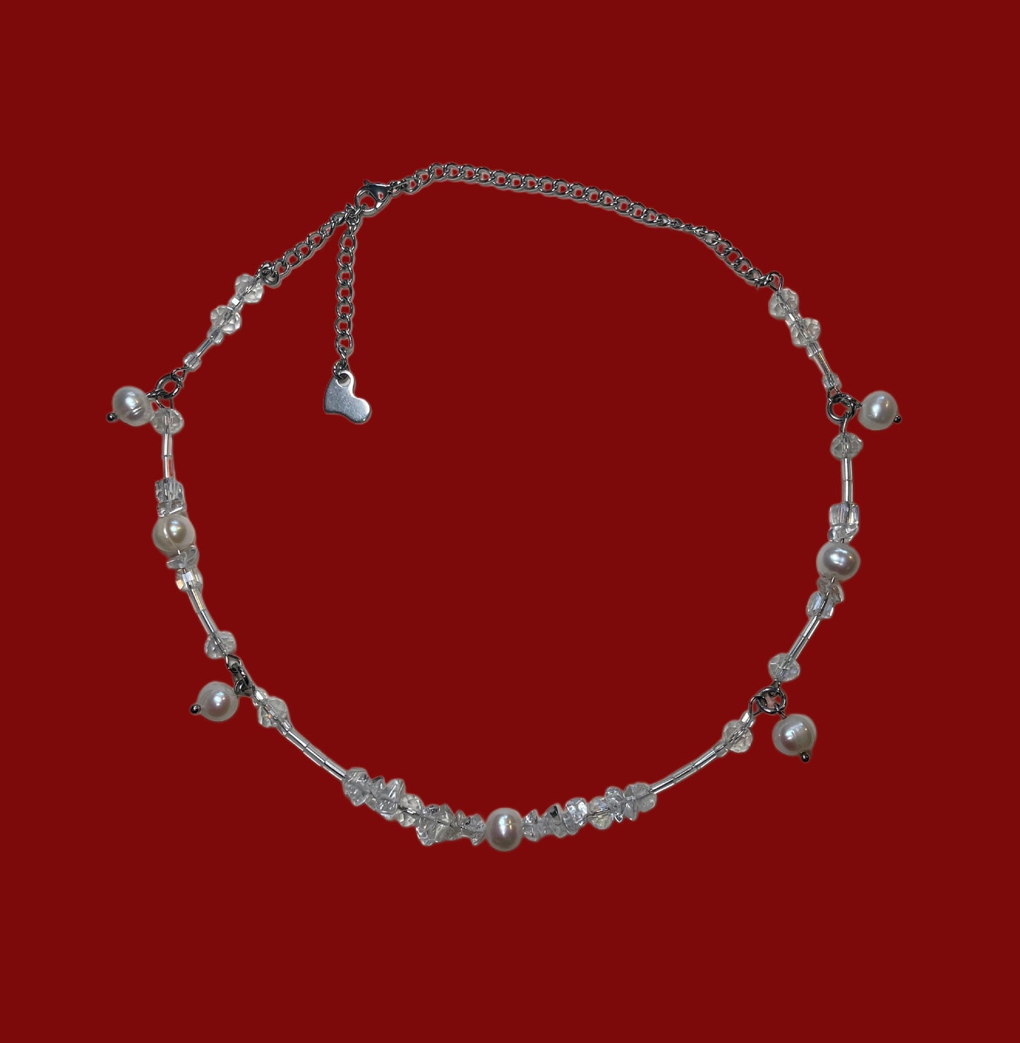 Ice pearl branch choker {sample sale}
