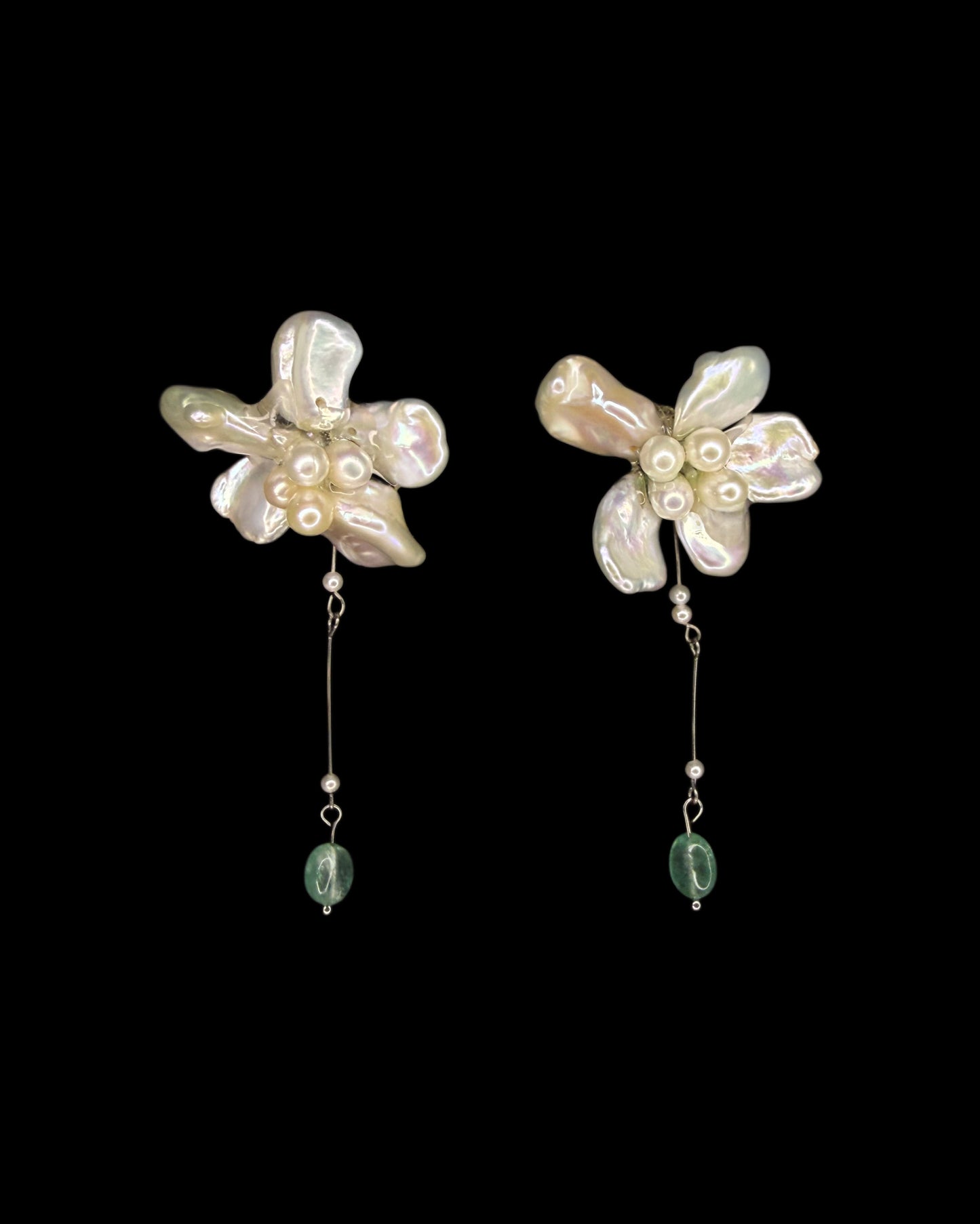 Baby detachable flower studs