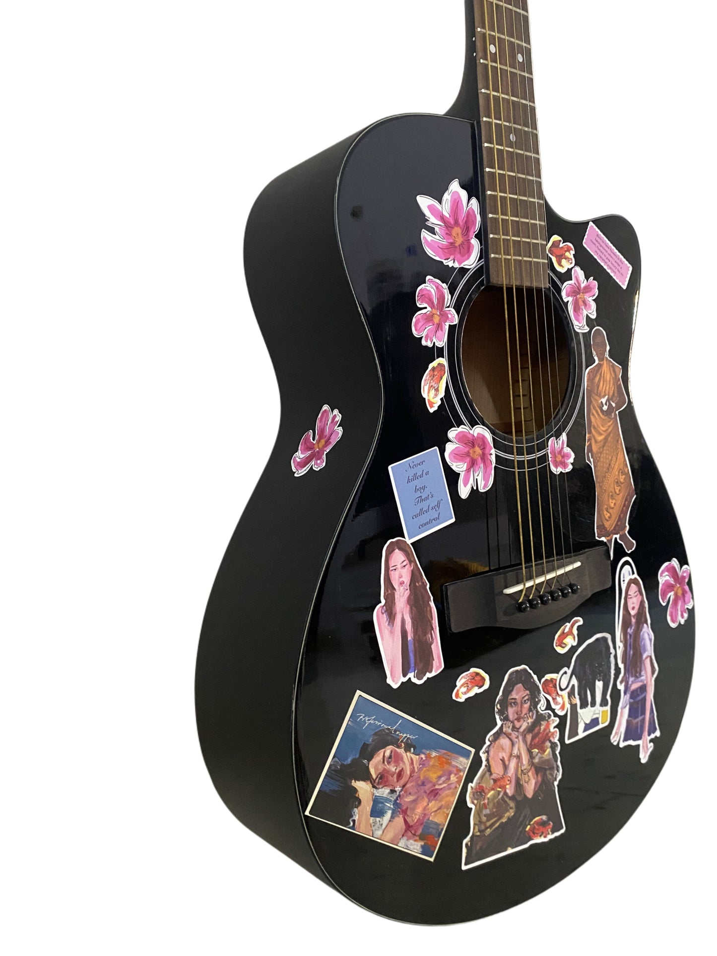 Girl in the fish tank