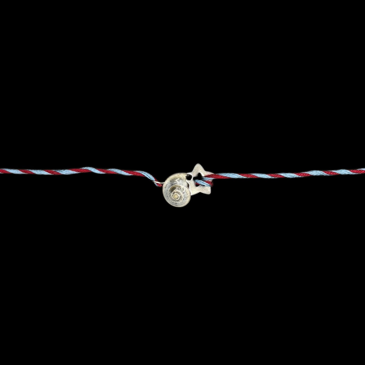 Denim snail rakhi