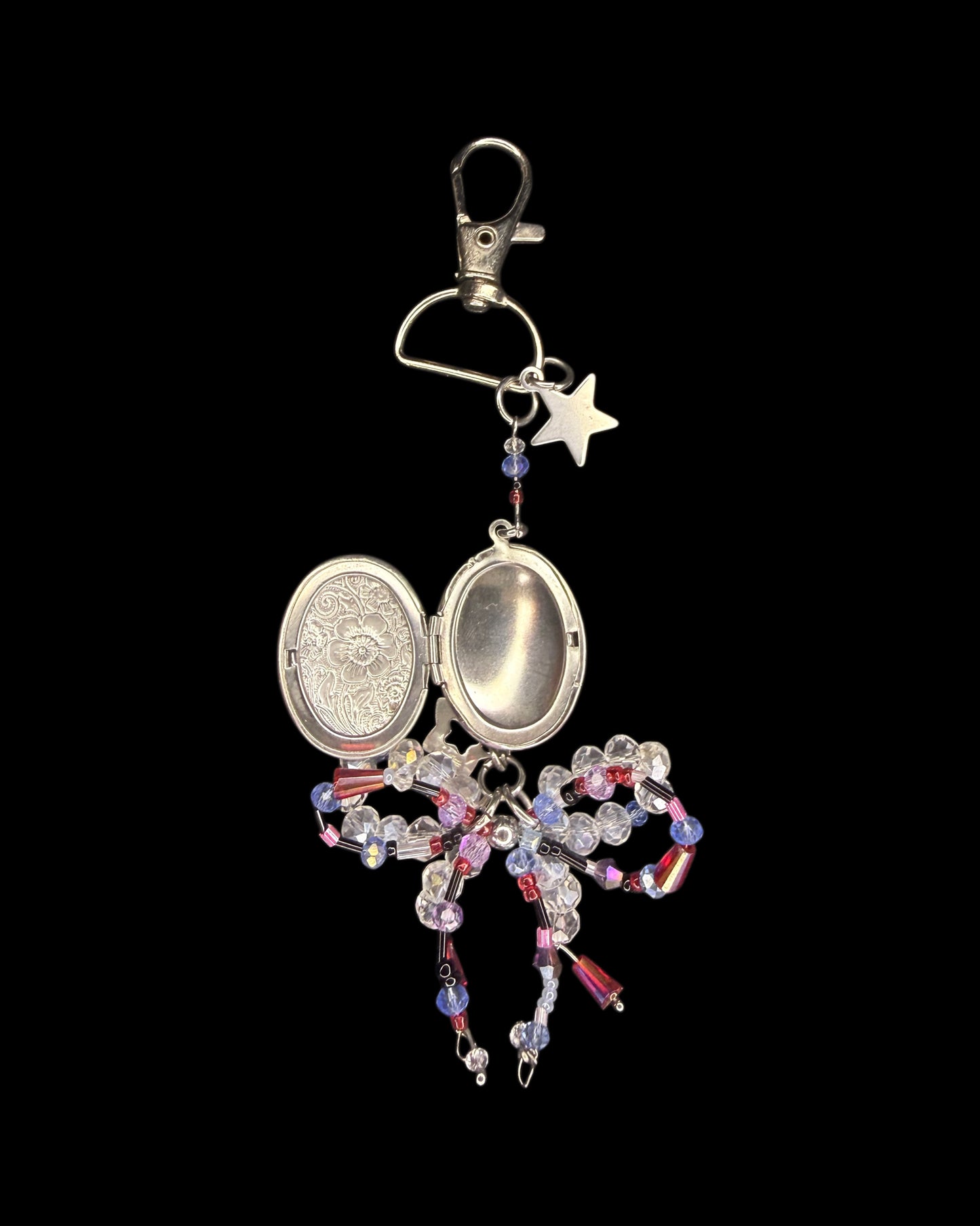 Can’t choose a colour pendent bag charm