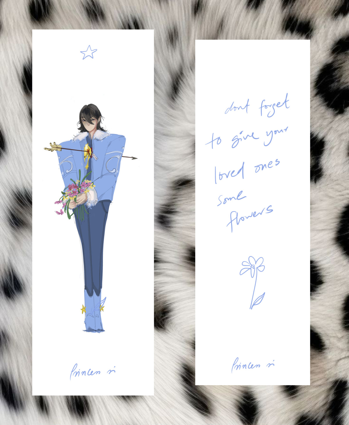 Get the flowers bookmark pre order