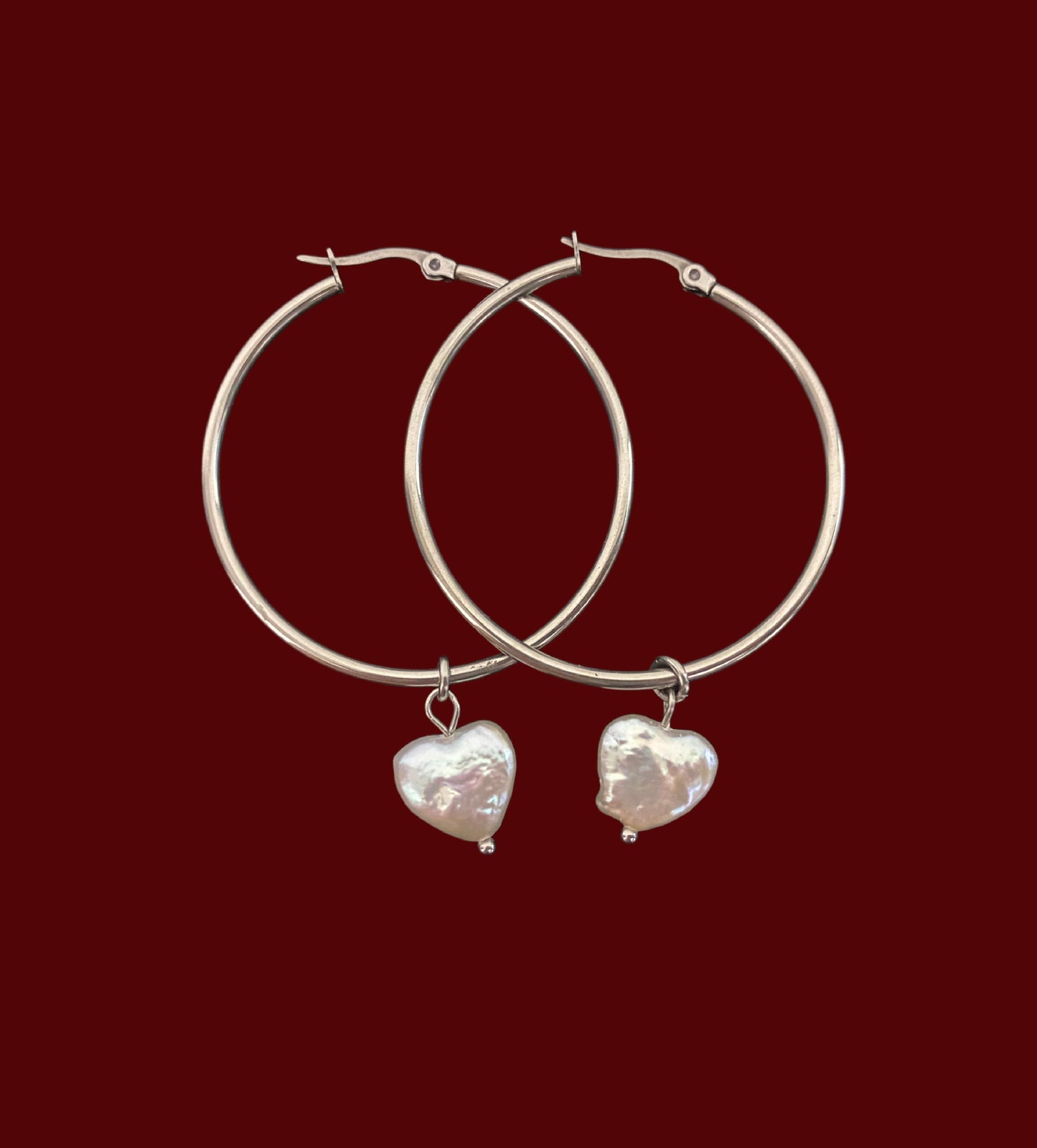 Heart earrings