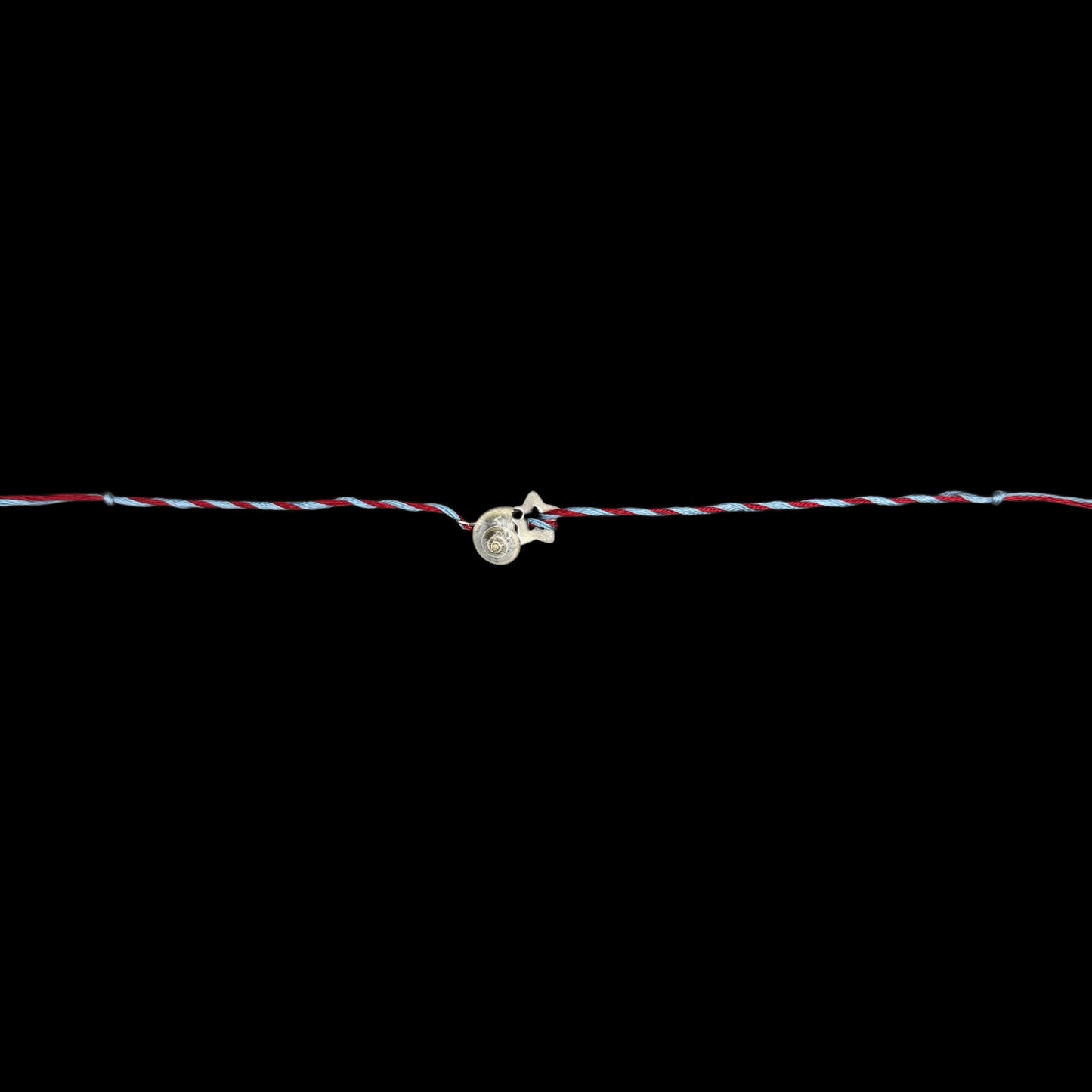 Denim snail rakhi