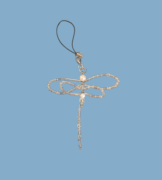 Dragonfly phone charm