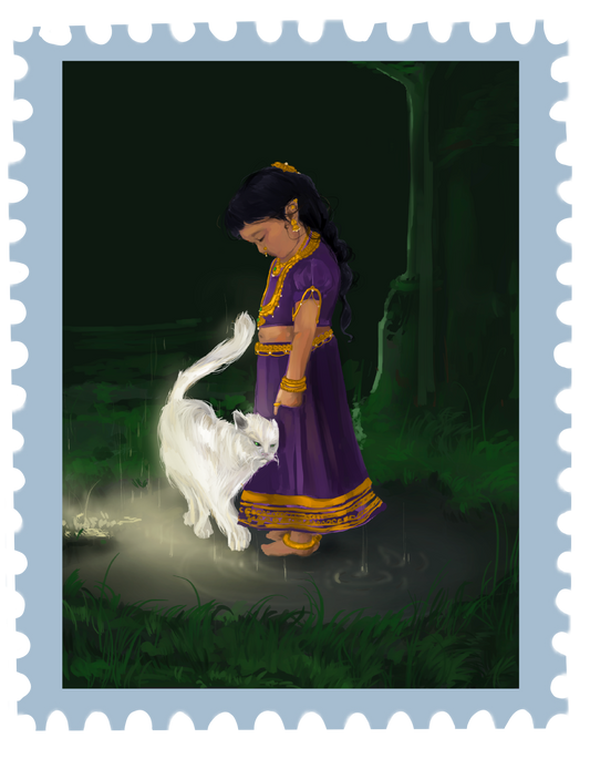 Cat distribution stamp