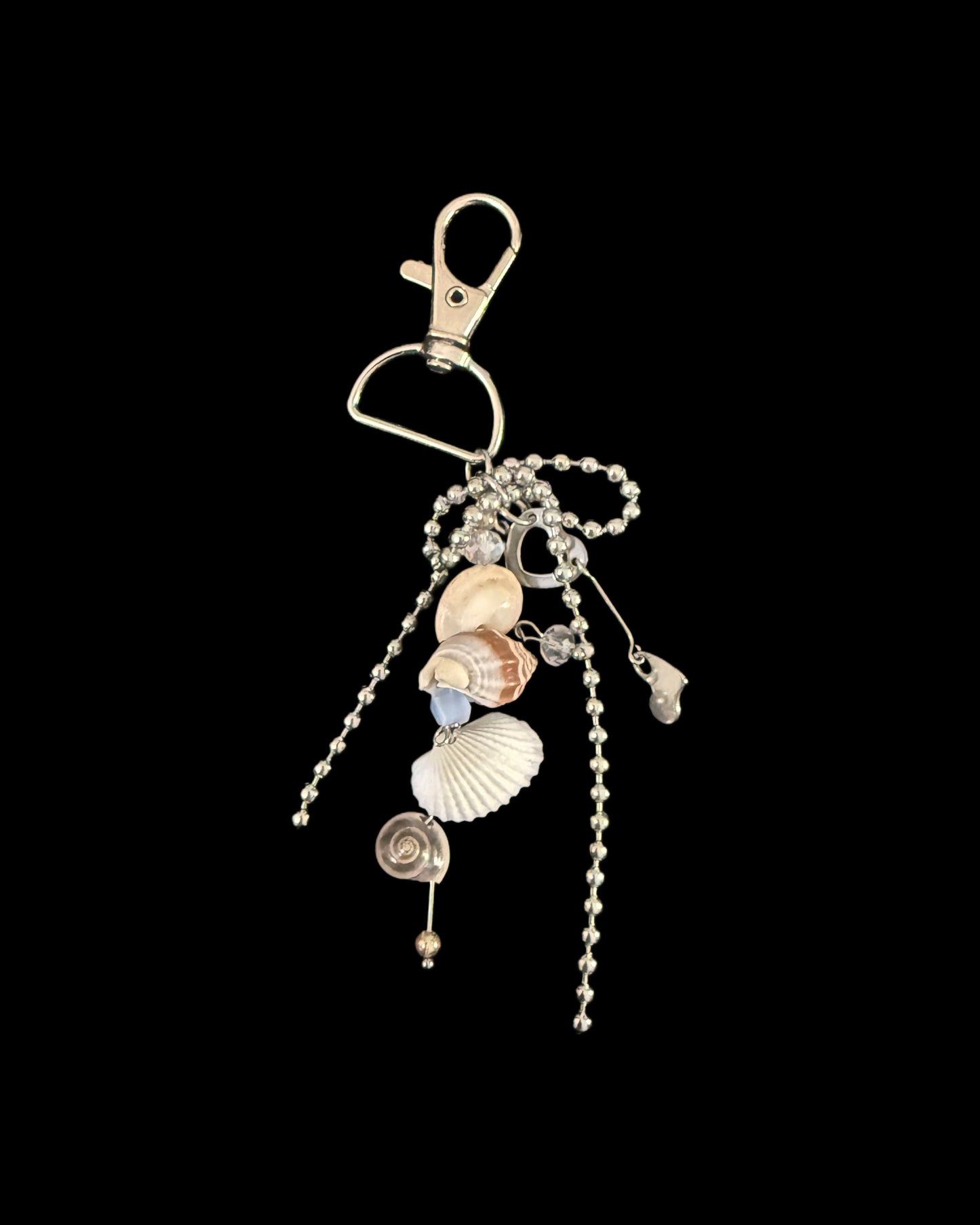 Shell bow your bag charm