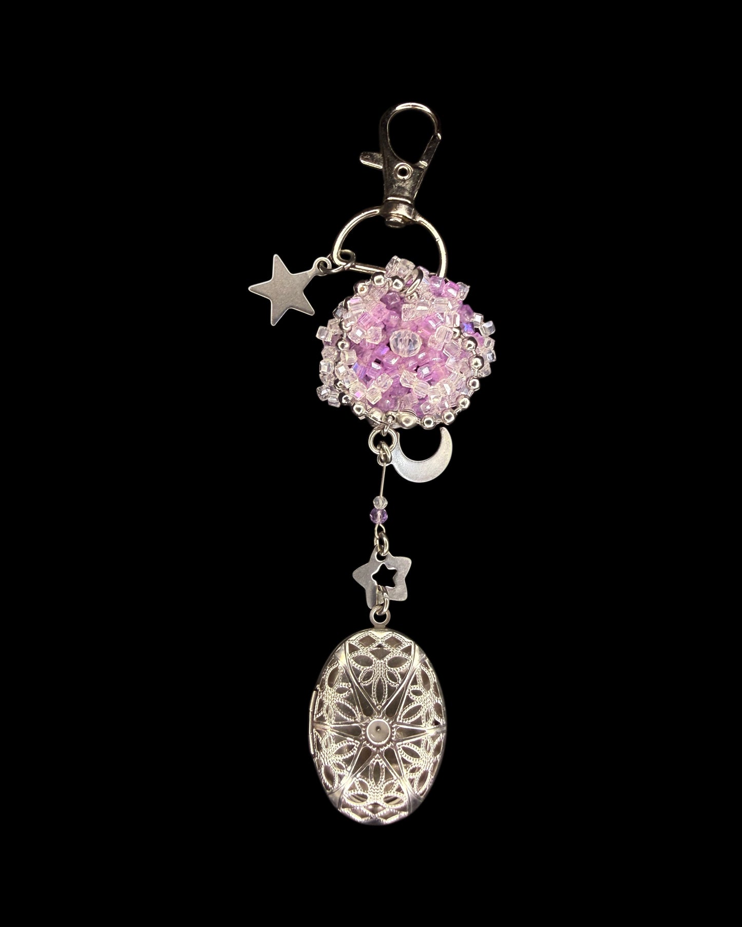 My rose (that’s what makes it special) pendent bag charm