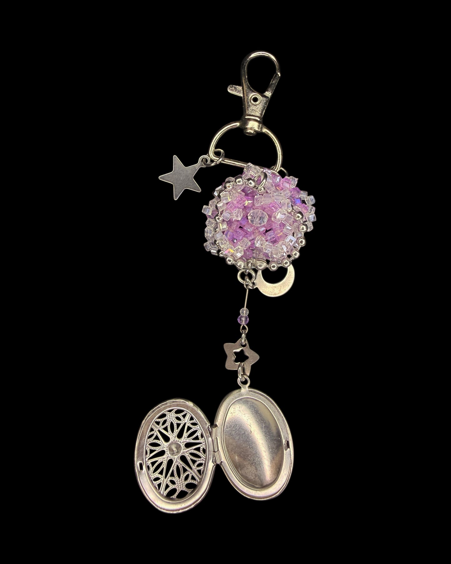 My rose (that’s what makes it special) pendent bag charm