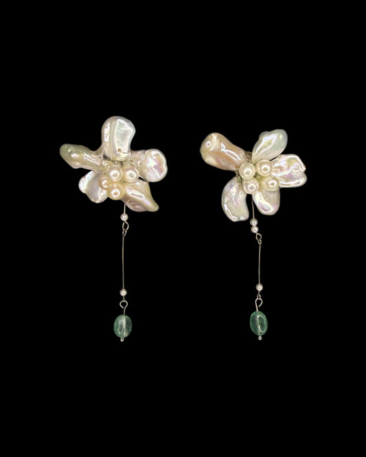 Baby detachable flower studs