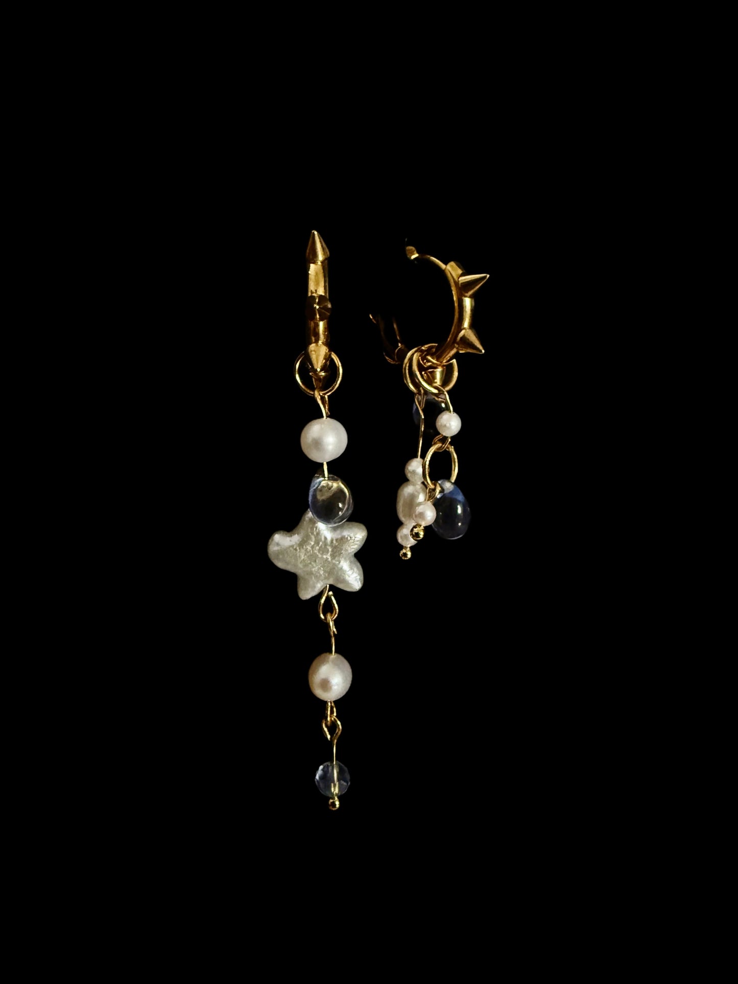 Enemies tears double piercing set