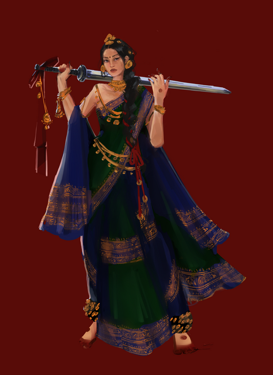 Eshwari sticker, Matt finish