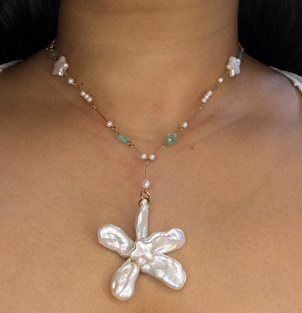 More flowers necklace