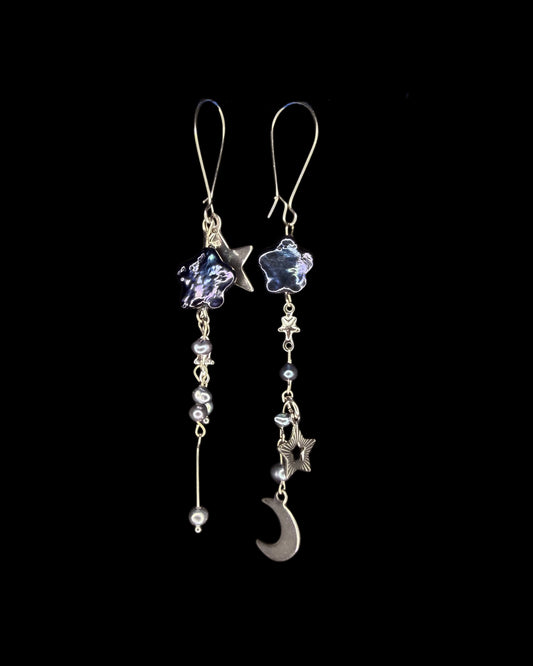 Silver flower garden