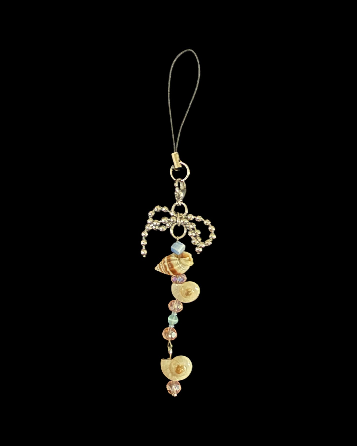 Crazy shell lady phone charm