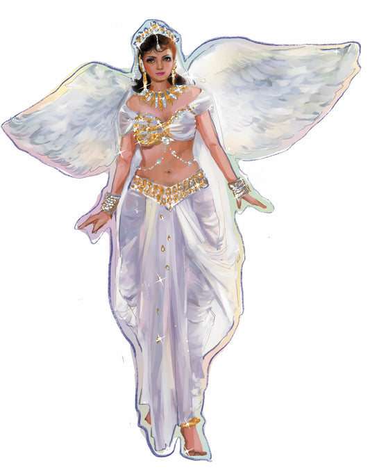 Sridevi { Holographic sticker}