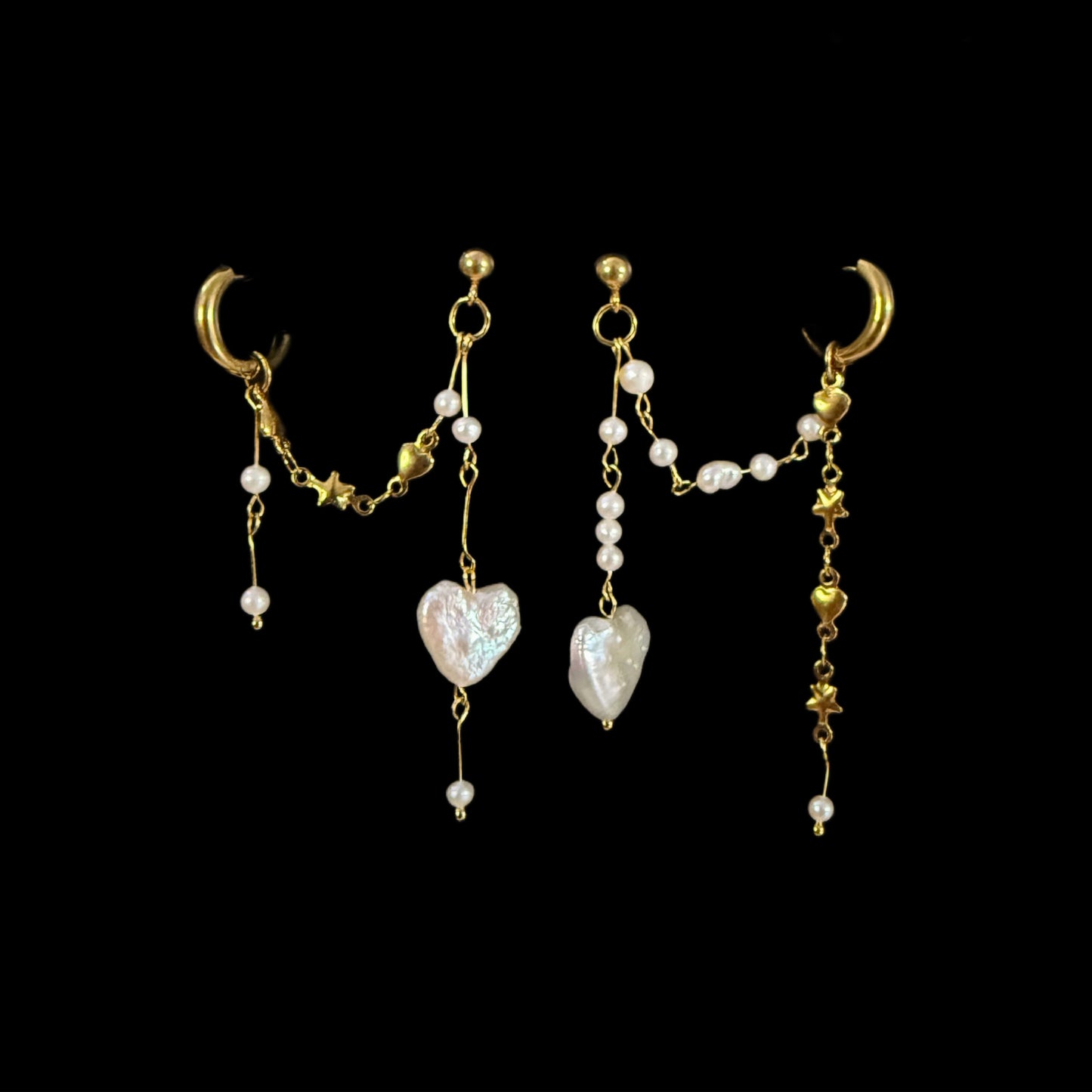 Double piercing heart