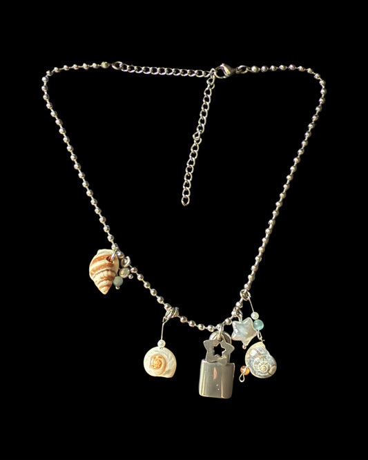 Jumble locket choker